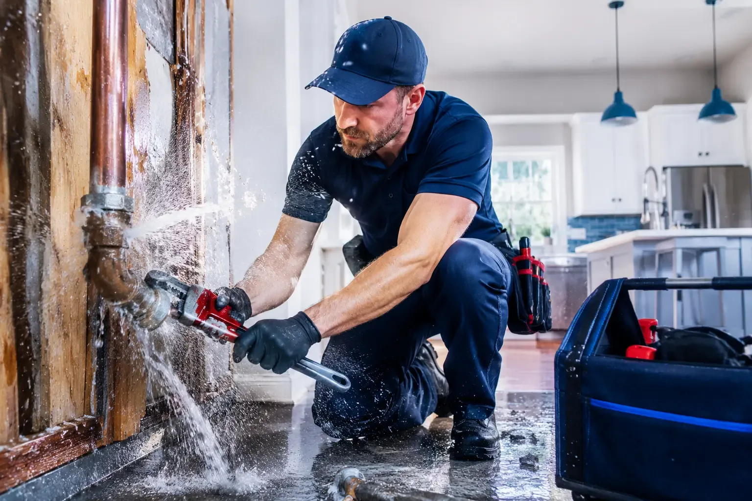 Local emergency pipe repair professionals in Tokio, ND